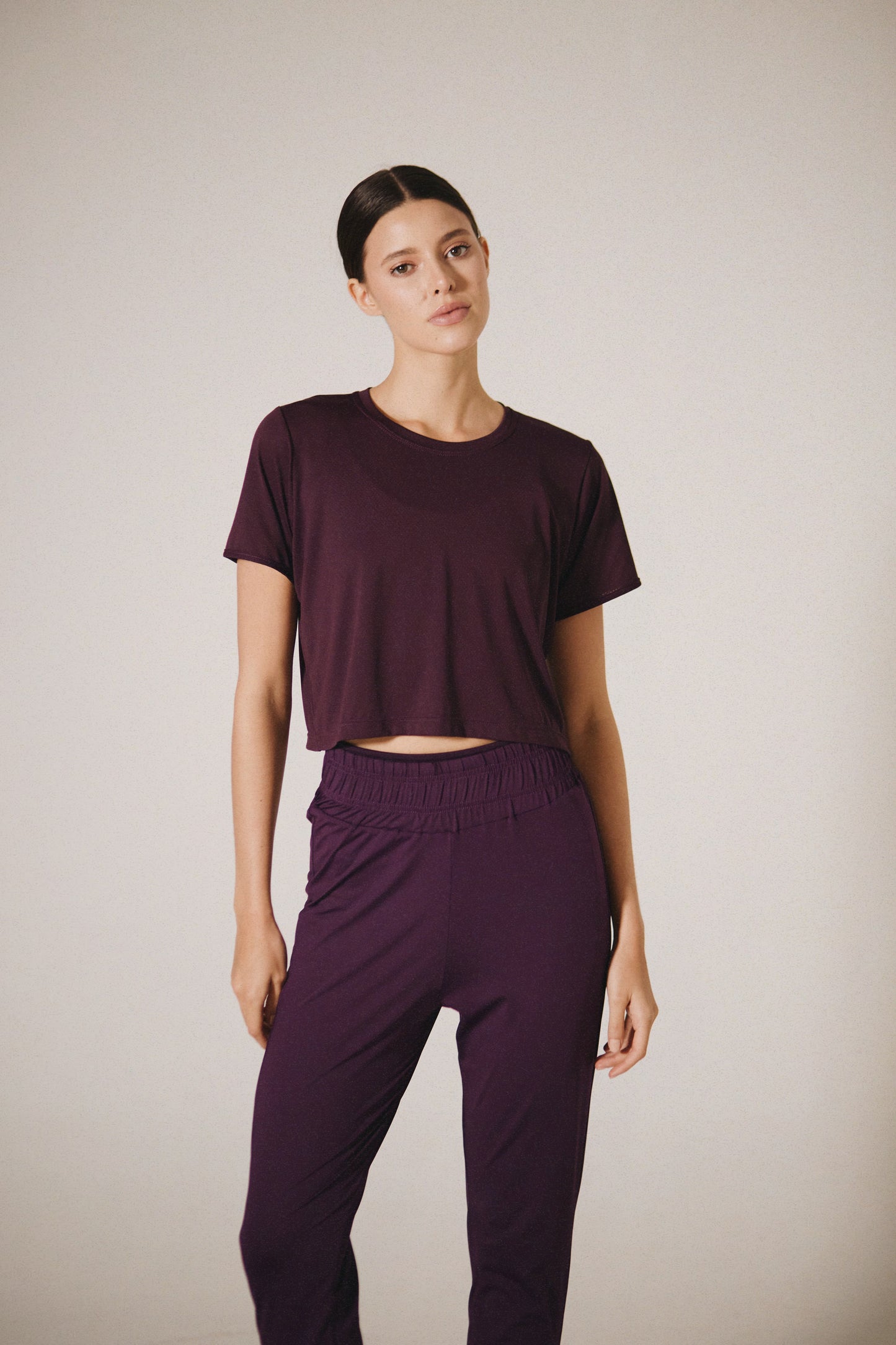 CALÇA JOGGING BORGONHA