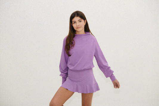 BLUSA CROPPED REGULÁVEL AMETISTA T.IN