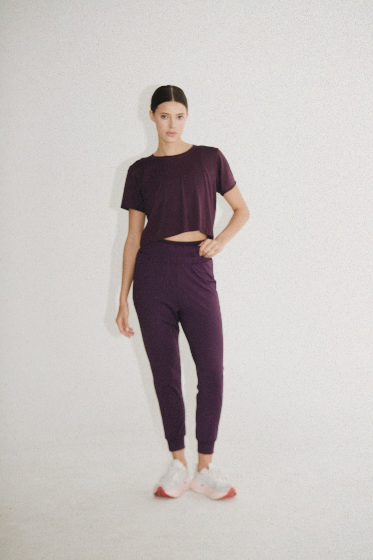 T-SHIRT CROPPED BORGONHA