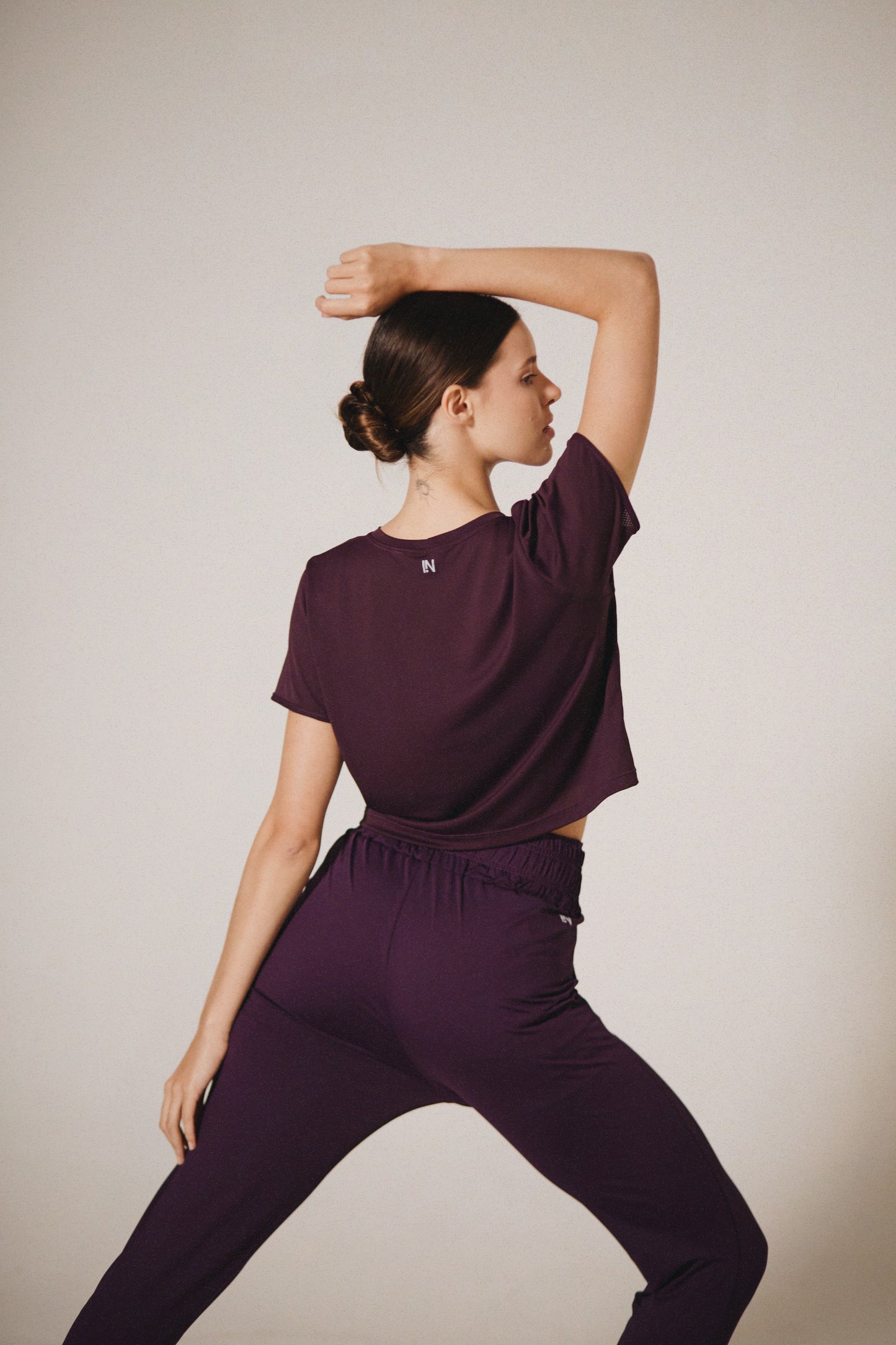 CALÇA JOGGING BORGONHA