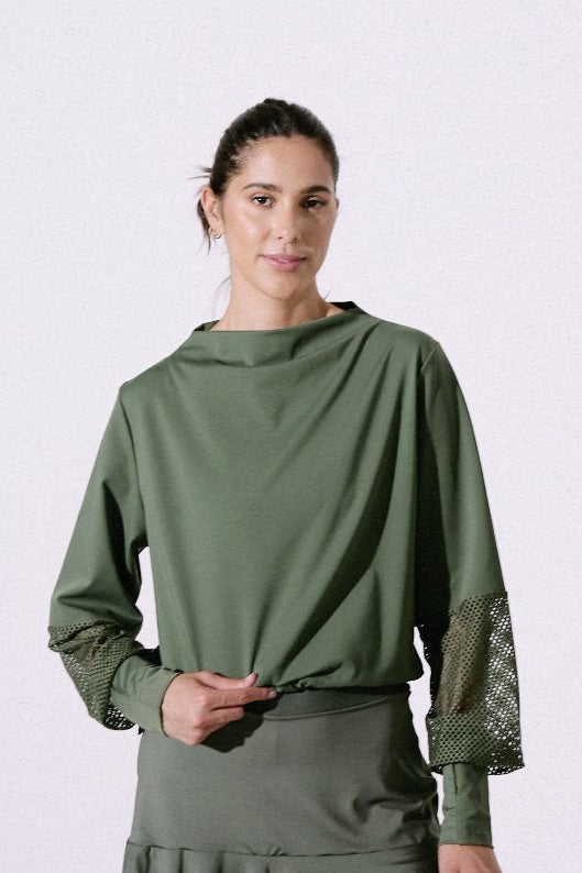 BLUSA CROPEED REGULAVEL TELA